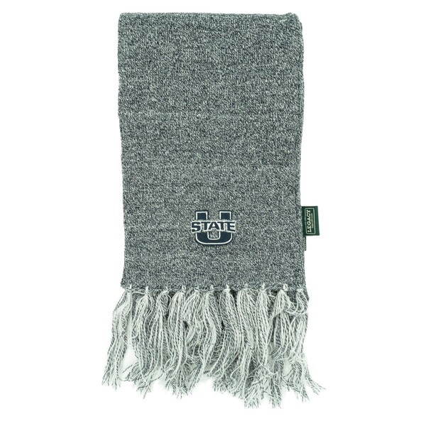 SCARF FRINGED UTAH STATE NAVY